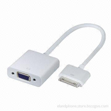 Dock Connector to VGA Adapter for iPad